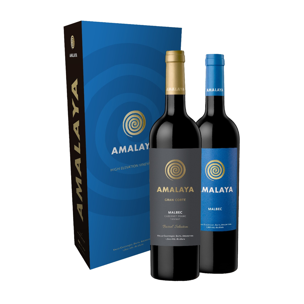 Estuche Amalaya Tintos  (3 estuches de 2 botellas de 750ml c/u)
